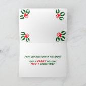 Cartes Pour Fêtes Annuelles Amis Tachetés (Intérieur)