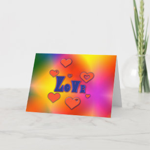 Cartes Pour Fêtes Annuelles Amour