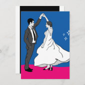 Cartes Pour Fêtes Annuelles Amour (Devant / Derrière)