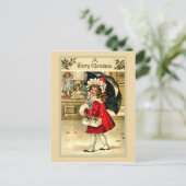 Cartes Pour Fêtes Annuelles Amour à l'ancienne (Debout devant)