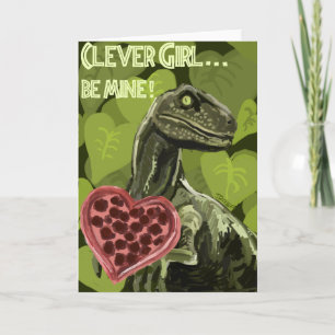 Cartes Pour Fêtes Annuelles Amour de Raptor