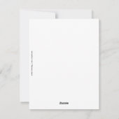 Cartes Pour Fêtes Annuelles Amour de San Francisco (Dos)