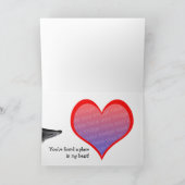 Cartes Pour Fêtes Annuelles Amour idiot d'oie (Intérieur)