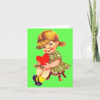 Cartes Pour Fêtes Annuelles Amour innocent