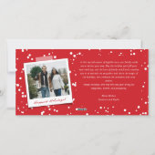 Cartes Pour Fêtes Annuelles Amour Paix Joie Écriture Simple Tendance Moderne 7 (Dos)