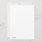 Cartes Pour Fêtes Annuelles Amour + Rire x5 (Dos)