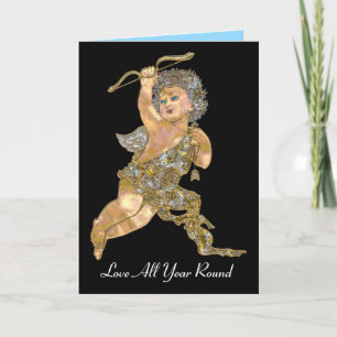 Cartes Pour Fêtes Annuelles Amour toute l'année à Cherub Noël