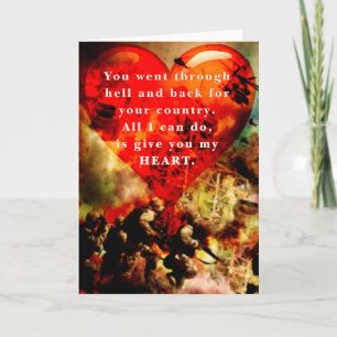 Cartes Pour Fêtes Annuelles Amour vétéran