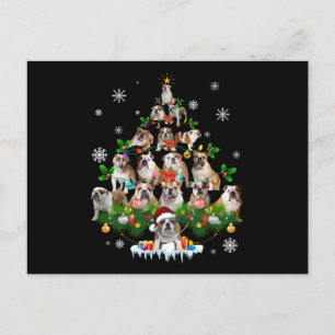 Cartes Pour Fêtes Annuelles Amoureux des chiens   Ornements de sapin de Noël B