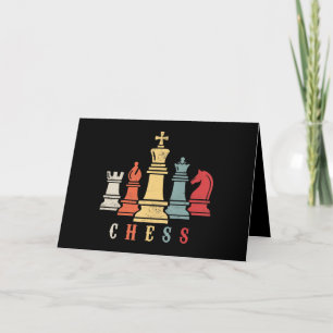 Cartes Pour Fêtes Annuelles Amoureux des échecs   Jeu d'échecs Checkmate Cadea