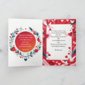 Cartes Pour Fêtes Annuelles amoureux Douce (Intérieur)