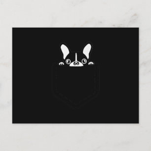 Cartes Pour Fêtes Annuelles Amoureux du Bouledogue Français Amoureux de Chien