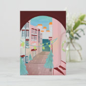 Cartes Pour Fêtes Annuelles Amusant Portugais Joyeux Noël  (Debout devant)