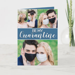 Cartes Pour Fêtes Annuelles Amusant soit ma quarantaine 2021 Valentine coutume