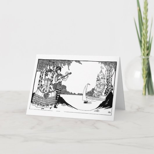 Cartes Pour Fêtes Annuelles Anachronistic Courtship Valentine (Devant)