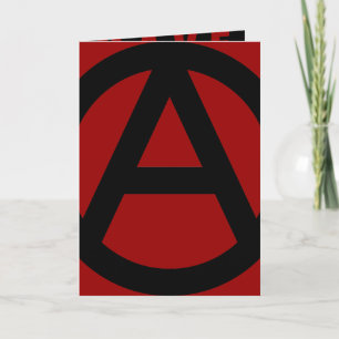 Cartes Pour Fêtes Annuelles Anarchy