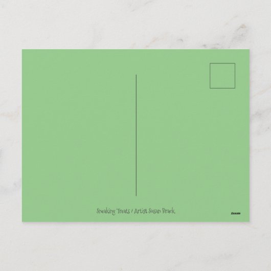 CARTES POUR FÊTES ANNUELLES ANCIEN MONDE BELSNICKLE & HUNGRY REINDEER, NOËL (Dos)