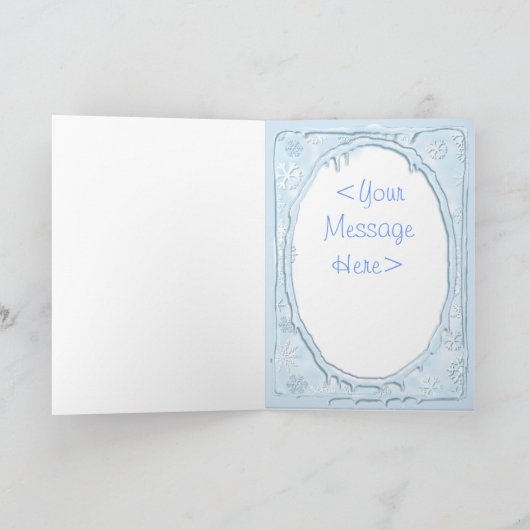 Cartes Pour Fêtes Annuelles ANCIEN MOULIN À VENT & GLAÇONS par SHARON SHARPE (Intérieur)