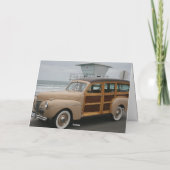 Cartes Pour Fêtes Annuelles Ancien Noël de mode (Dos)