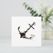 Cartes Pour Fêtes Annuelles Ancre (Debout devant)