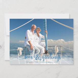 Cartes Pour Fêtes Annuelles Ancres nautiques Joyeuses Fêtes   Une photo