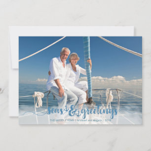 Cartes Pour Fêtes Annuelles Ancres nautiques Vœux de saisons Une photo
