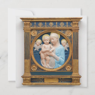 Cartes Pour Fêtes Annuelles Andrea Della Robbia c1485 Madonna and Child