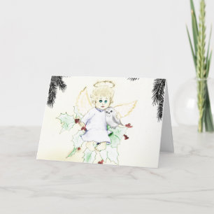 Cartes Pour Fêtes Annuelles Ange