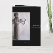 Cartes Pour Fêtes Annuelles Ange (Dos)