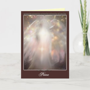 Cartes Pour Fêtes Annuelles ange de cristal