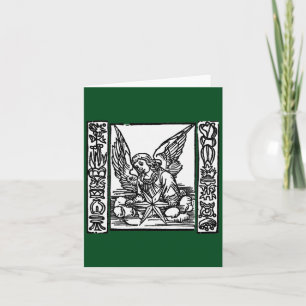 CARTES POUR FÊTES ANNUELLES ANGE DE NOËL