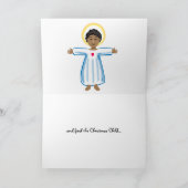 Cartes Pour Fêtes Annuelles Ange de Noël (Intérieur)