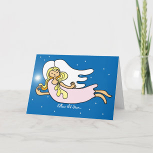 Cartes Pour Fêtes Annuelles Ange de Noël