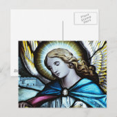 Cartes Pour Fêtes Annuelles Ange de Noël (Devant / Derrière)