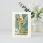 Cartes Pour Fêtes Annuelles Ange de Noël (Debout devant)