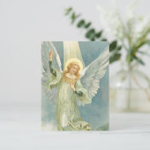 Cartes Pour Fêtes Annuelles Ange de Noël (Debout devant)