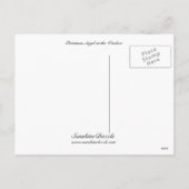 Cartes Pour Fêtes Annuelles Ange de Noël à la fenêtre (Dos)