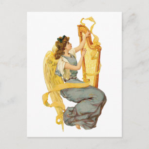 Cartes Pour Fêtes Annuelles Ange de Noël de l'Irlande