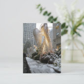 Cartes Pour Fêtes Annuelles Ange de Noël de New York (Debout devant)