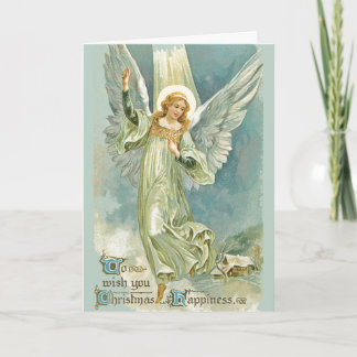 Cartes Pour Fêtes Annuelles Ange de Noël inspirant