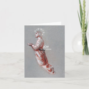 Cartes Pour Fêtes Annuelles Ange de Noël Joie Plié