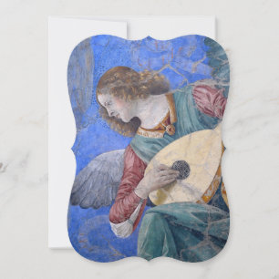 Cartes Pour Fêtes Annuelles Ange de Noël Musicien Melozzo da Forli Vatican