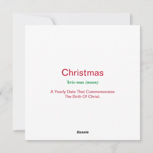 Cartes Pour Fêtes Annuelles "Ange de Noël venu d'ailleurs" (Dos)