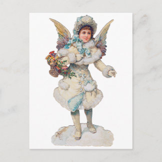 Cartes Pour Fêtes Annuelles Ange de Noël victorien
