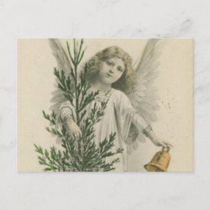 Cartes Pour Fêtes Annuelles Ange de Noël Vintage