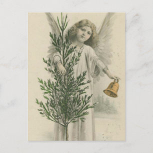 Cartes Pour Fêtes Annuelles Ange de Noël Vintage