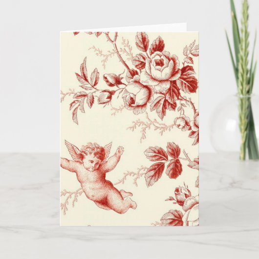 Cartes Pour Fêtes Annuelles Ange l'amour (Devant)