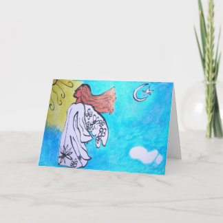 Cartes Pour Fêtes Annuelles Angel