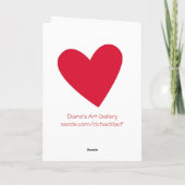 Cartes Pour Fêtes Annuelles Angel assis sur la lune de Saint-Valentin (Dos)