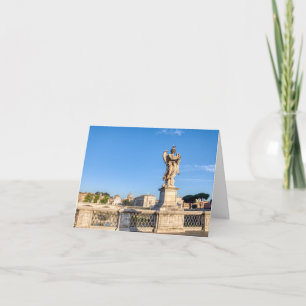 Cartes Pour Fêtes Annuelles Angel avec Couronne d'épines - Sant'Angelo, Rome